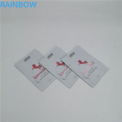 A folha de alumínio feita sob encomenda levanta-se o malote, saco selado três lados para o saquinho das sementes dos doces do alimento