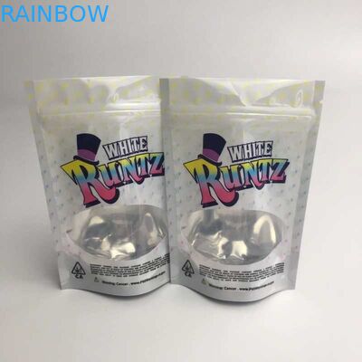 A folha de alumínio levanta-se o saco facial cosmético plástico de empacotamento da máscara do revestimento matte do malote