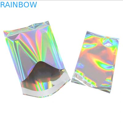 Da laminação lateral de três material plástico sacos do empacotamento de alimento do petisco do selo com Ziplock