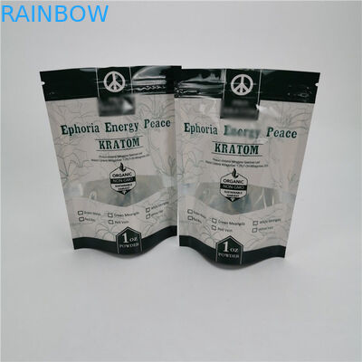 Malotes plásticos amigáveis de Eco que empacotam o saco do cânhamo da erva daninha do óleo do fechamento CBD do fecho de correr da prova do cheiro