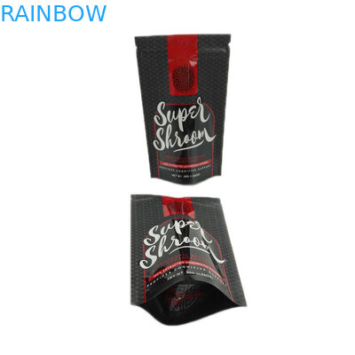 O revestimento que lustroso a folha de alumínio está ensaca acima