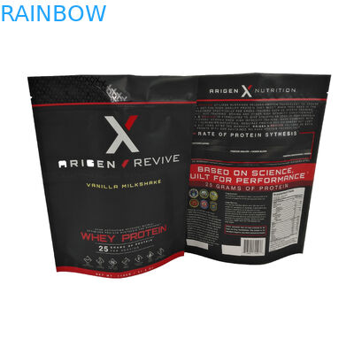 A folha de alumínio de produto comestível levanta-se o malote