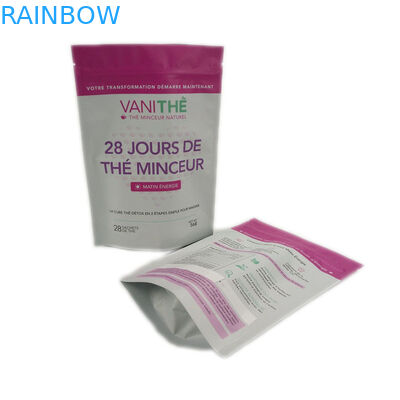 Saco personalizado do petisco que empacota com zíper