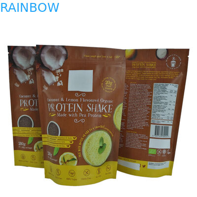 Pó que empacota Digitas que imprimem o malote do zíper da folha de alumínio de VMPET