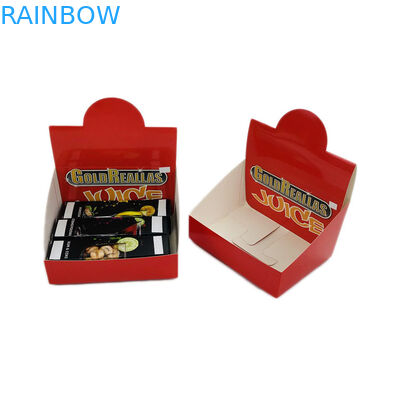 A garrafa de empacotamento da exposição contrária range a caixa de papel reusável do ISO