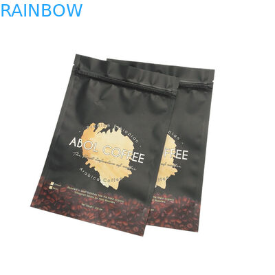 A impressão de Digitas laminou a folha levanta-se sacos do malote do zíper