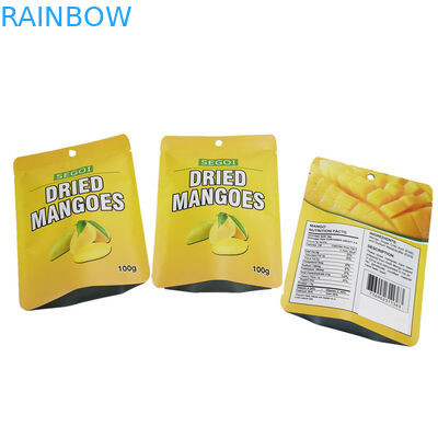 Sacos de empacotamento do petisco Resealable da folha do pacote dos frutos secos