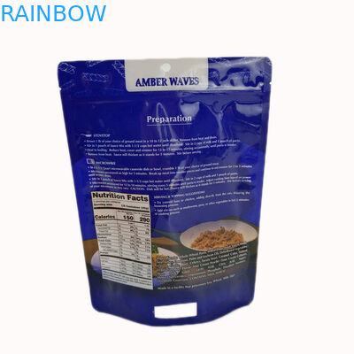 Sacos lustrosos do empacotamento de alimento do revestimento da refeição do frigideira da pizza