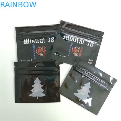 Gravure que imprime o saco liso do Ziplock da prova da criança 3.5g