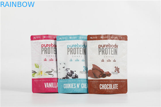 O produto comestível lasca o empacotamento dos malotes plásticos das cookies VMPET