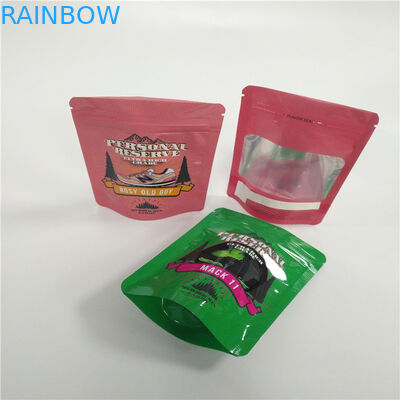 A folha de alumínio 7g Mylar Resealable levanta-se o saco