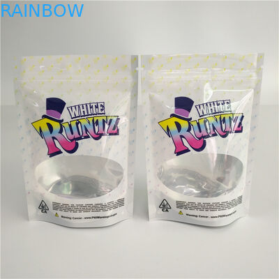 o filme holográfico de 3.5g 7g 14g levanta-se o empacotamento do malote