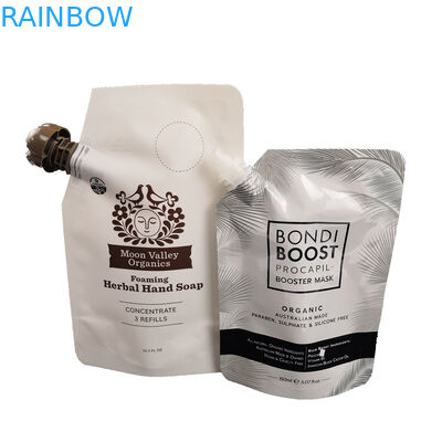 Empacotamento personalizado dos sacos do bico da impressão do alimento CMYK do logotipo