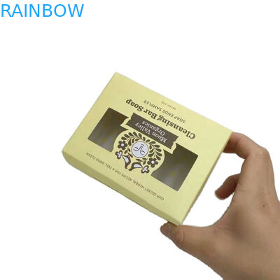 Do cosmético luxuoso do creme de limpeza da cara do sabão do carimbo de ouro caixa de papel de empacotamento personalizada de alta qualidade da composição de Skincare da caixa