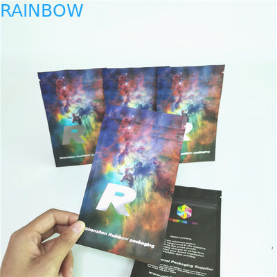 Malotes plásticos lisos da prova do cheiro que empacotam saquinhos Ziplock para o empacotamento dos comprimidos