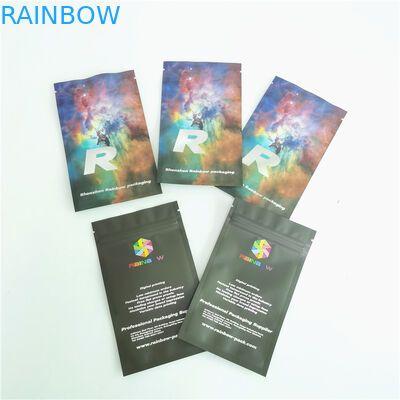 Malotes plásticos lisos da prova do cheiro que empacotam saquinhos Ziplock para o empacotamento dos comprimidos