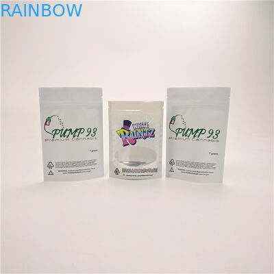 Prove o malote livre personalizado da medicina das cookies da selva do runtz dos sacos da prova CBD da criança com janela