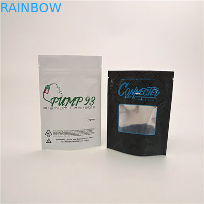 Prove o malote livre personalizado da medicina das cookies da selva do runtz dos sacos da prova CBD da criança com janela