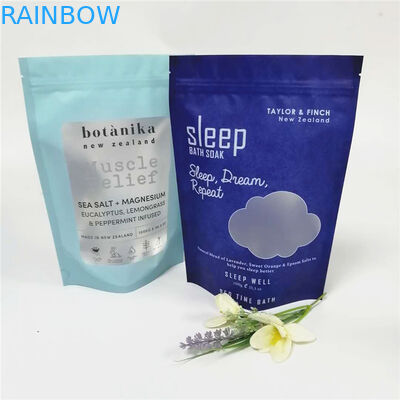 Completo-cor super de setembro que imprime o saco de empacotamento plástico de sal de banho do PE da folha de alumínio