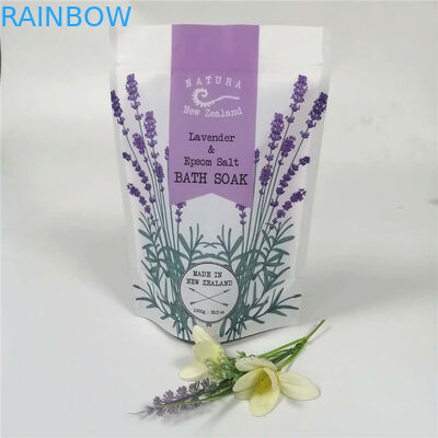 O sal de banho da folha de alumínio 12oz/corpo feitos sob encomenda esfrega o creme que empacota sacos de café ziplock do doypack