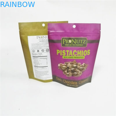 suporte de empacotamento plástico laminado da porca de caju do saco das porcas acima dos sacos