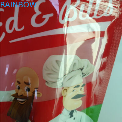 O costume imprimiu o saquinho de empacotamento das cápsulas do malote dos sacos CBD Gummies do incenso erval Resealable