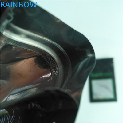 malote preto imprimindo UV de Kush Medical Cannabis Packaging Bag dos sacos das ervas daninhas 1g com janela e o zíper claros