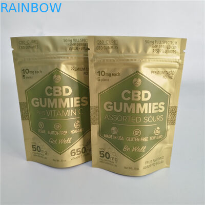 o malote VMPET de 5oz 50mg Cbd Gummies levanta-se o malote Ziplock
