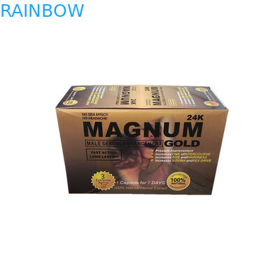 Projete a embalagem do cartão da bolha para o empacotamento plástico masculino da bolha dos comprimidos do realce ou dos comprimidos do rinoceronte