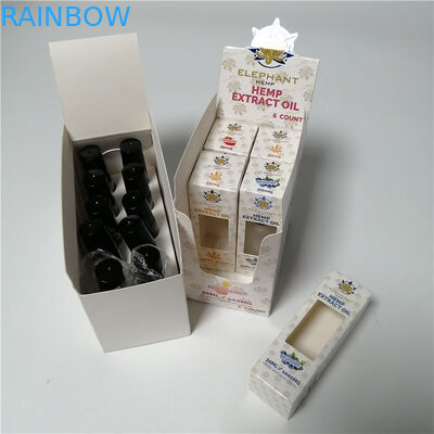 Projete a caixa de exposição de papel da cópia para a caixa de papel da dobradura da exposição dos sacos do kratom para a exposição do cartão