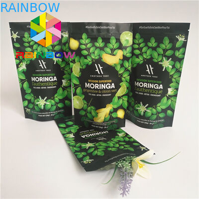 A impressão de Digitas da proteína do soro pulveriza o suporte de empacotamento acima do saco