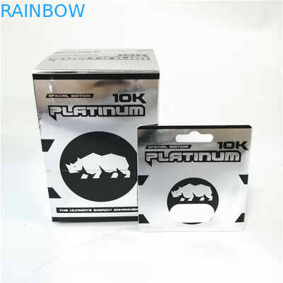 Cartão cor-de-rosa da caixa de papel do gatinho que grava cartões de empacotamento de carimbo quentes das caixas de exposição da bolha sensual do realce