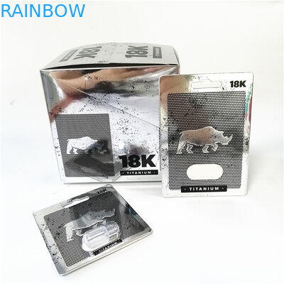 Indique a linha feita sob encomenda caixa do entalhe do rasgo dos cartões de papel imprimindo de cartão cor-de-rosa do gatinho das caixas com bolha