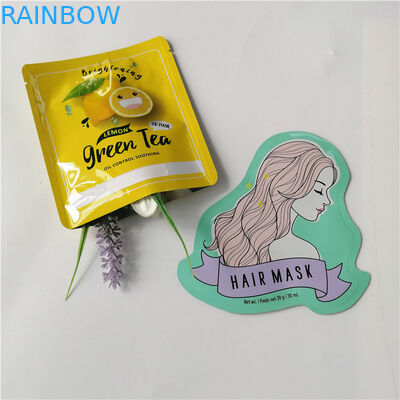 O logotipo de empacotamento cosmético impresso branco dos sacos do skincare personalizou saquinhos líquidos do creme hidratante