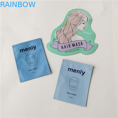 Sacos cosméticos de empacotamento cosméticos da escova dos pacotes do creme do creme hidratante dos sacos 3ml 5ml do skincare metálico