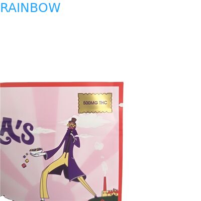 Malote lateral do selo do cigarro 3 de Mini Sachets For Gold Printing Preroll do fornecedor de Shenzhen com sacos do zíper