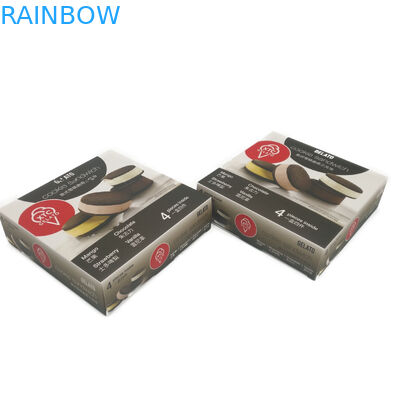 Revestimento de empacotamento impresso feito sob encomenda da caixa de papel imprimindo a cor feita sob encomenda de CMYK para a farinha do bolo