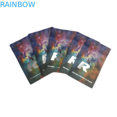 Doces resistentes imprimindo feitos sob encomenda da criança da folha de alumínio que empacotam o malote de Matt Smell Proof Childproof Ziplock do saco de Mylar