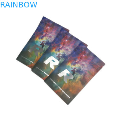 Doces resistentes imprimindo feitos sob encomenda da criança da folha de alumínio que empacotam o malote de Matt Smell Proof Childproof Ziplock do saco de Mylar