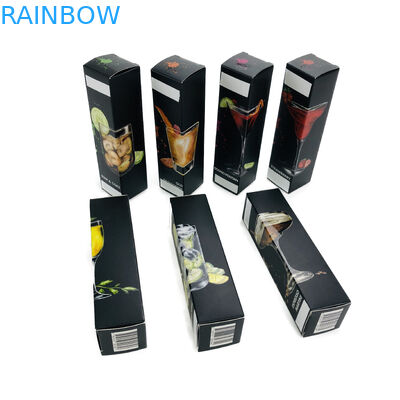 Matte Finish Lightweight Paper Box que empacota a cor dobrável da caixa CMYK para bebidas