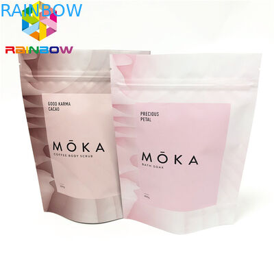 Suporte do armazenamento do alimento acima dos sacos para o saco de empacotamento personalizado material matt de embalagem do alimento