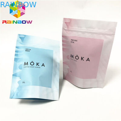 Suporte do armazenamento do alimento acima dos sacos para o saco de empacotamento personalizado material matt de embalagem do alimento