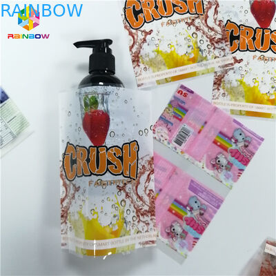 O PVC da soldadura térmica deslocou etiquetas do psiquiatra da bebida da impressão CMYK