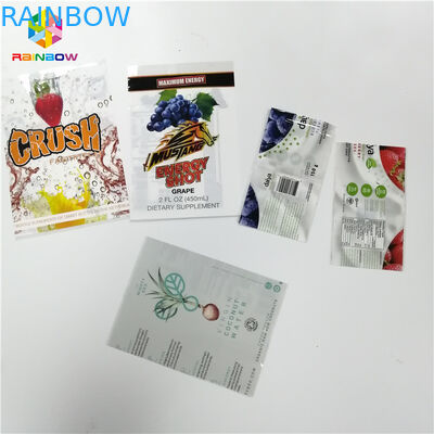 O PVC da soldadura térmica deslocou etiquetas do psiquiatra da bebida da impressão CMYK