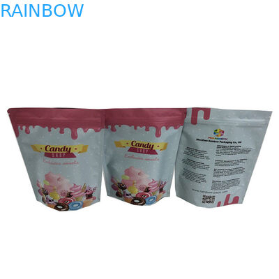 agitação Doypack da proteína 280g 100 sacos do zíper de Mylar do resíduo metálico do mícron