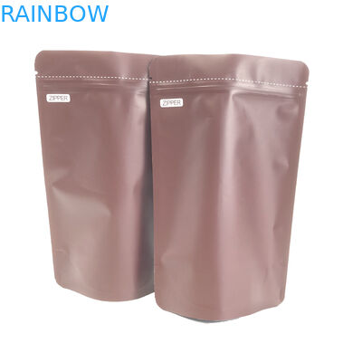 saco Ziplock da folha de alumínio de 28g VMPET Mylar com válvula de desgaseificação