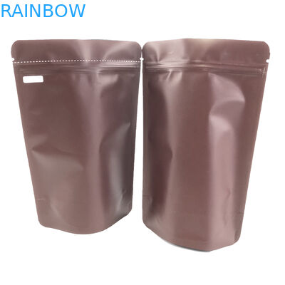 saco Ziplock da folha de alumínio de 28g VMPET Mylar com válvula de desgaseificação