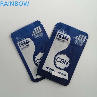 Perca o cheiro de empacotamento do comprimido da saúde do peso impermeabilizam o saquinho de chá vazio da folha de alumínio para a amostra do pó da semente