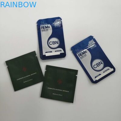 Perca o cheiro de empacotamento do comprimido da saúde do peso impermeabilizam o saquinho de chá vazio da folha de alumínio para a amostra do pó da semente