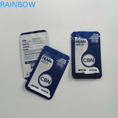 Perca o cheiro de empacotamento do comprimido da saúde do peso impermeabilizam o saquinho de chá vazio da folha de alumínio para a amostra do pó da semente